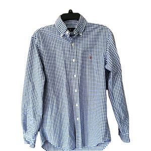 Ralph Lauren Polo Blue & White button down shirt